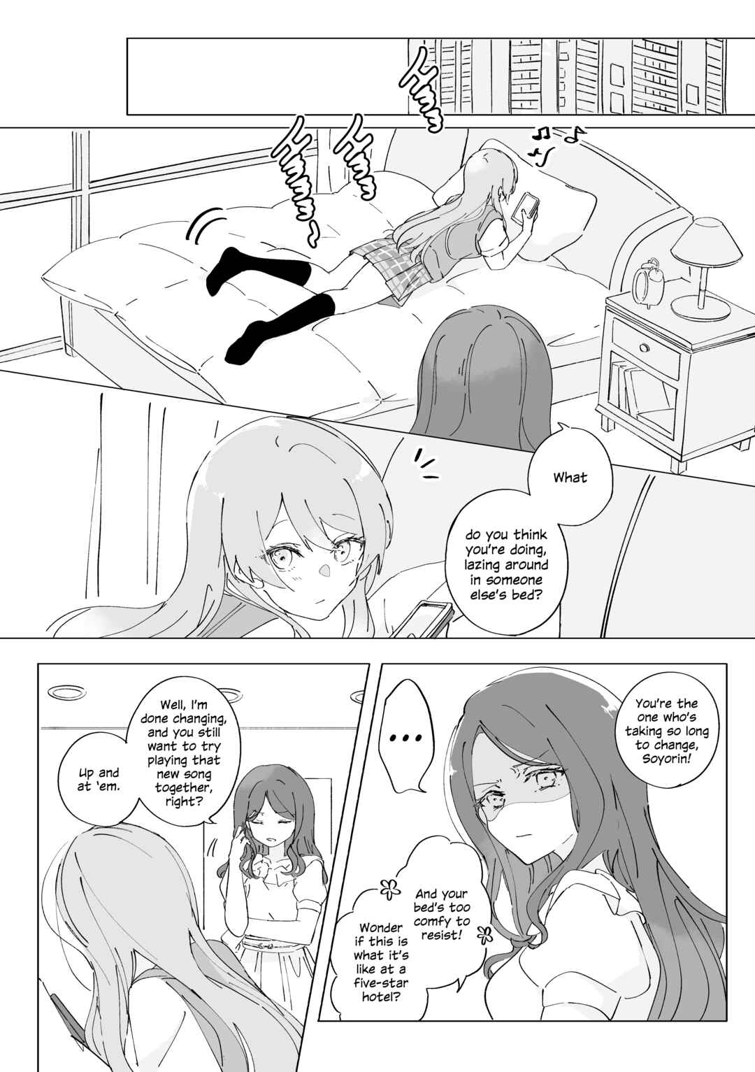 Page 1 Chapter 1 BanG Dream! - Earl Grey With Sugar Cubes (Doujinshi)