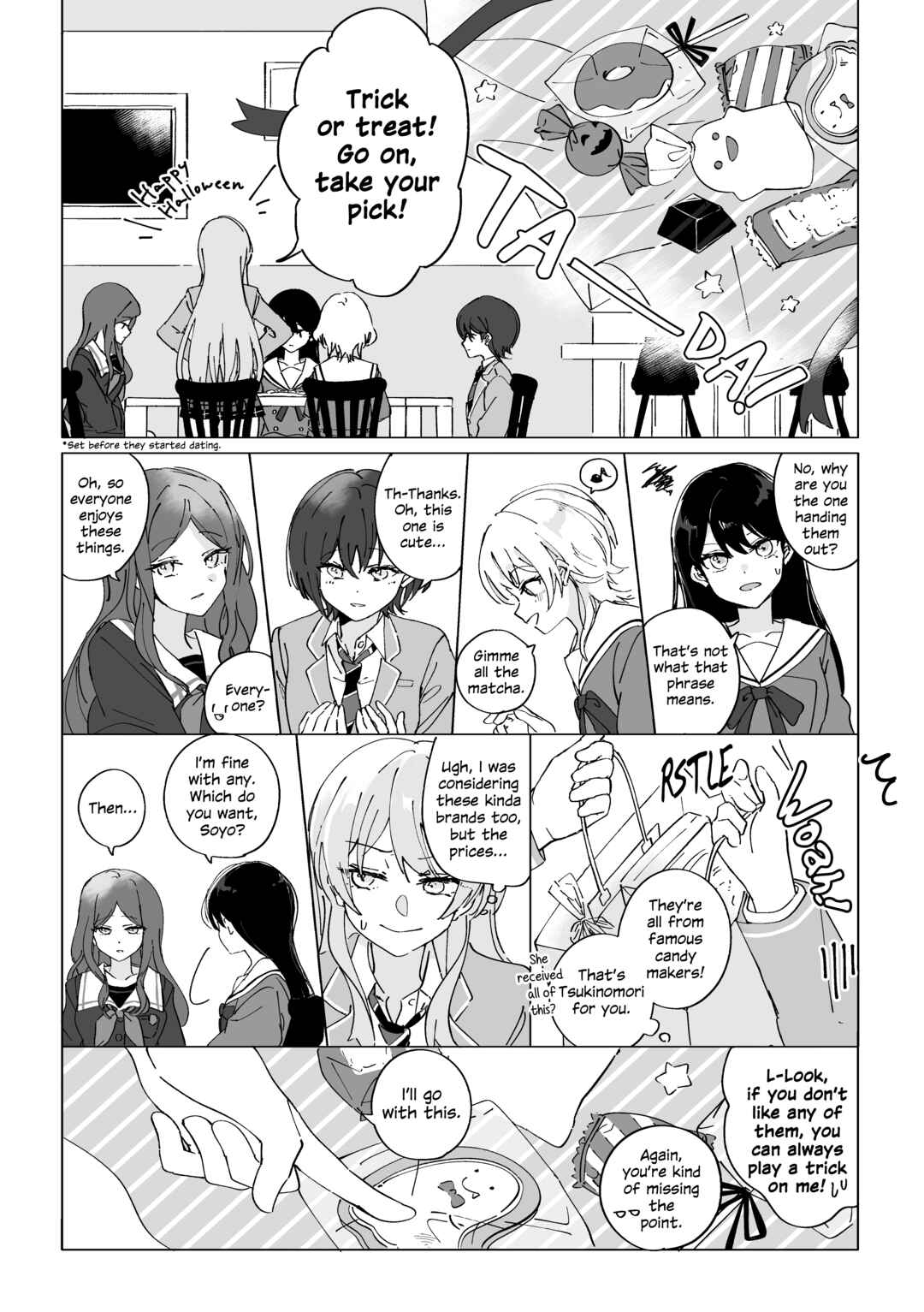 Page 1 Chapter 4 BanG Dream! - Earl Grey With Sugar Cubes (Doujinshi)