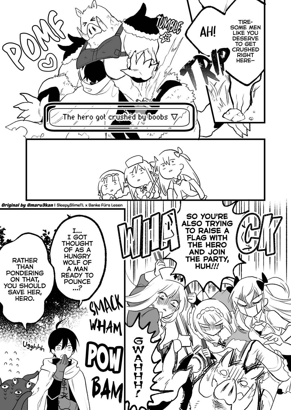 Page 4 Chapter 2 The Journey of the Brave Hero and his Harem