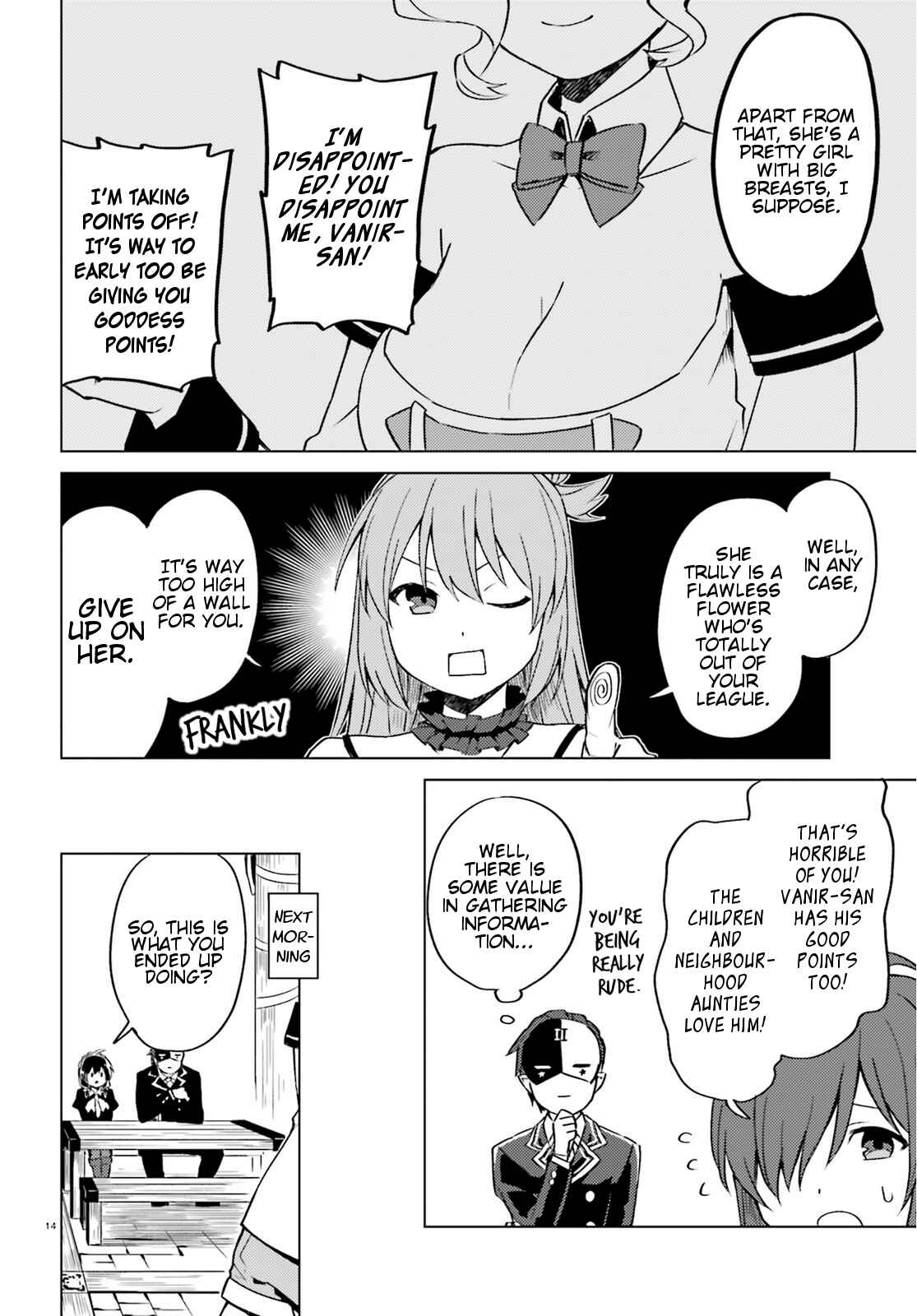 Page 14 Chapter 5 Kono Subarashii Sekai ni Shukufuku wo! Spin-off: Kono Kamen no Akuma ni Soudan wo!