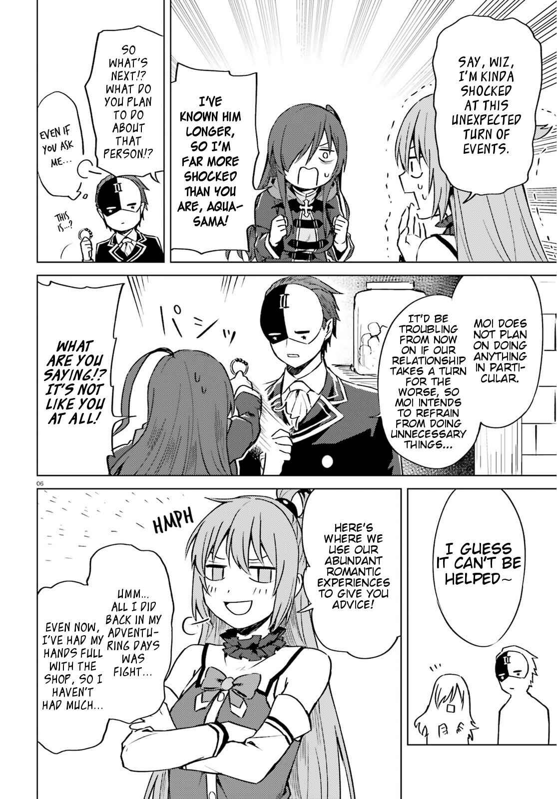 Page 6 Chapter 5 Kono Subarashii Sekai ni Shukufuku wo! Spin-off: Kono Kamen no Akuma ni Soudan wo!