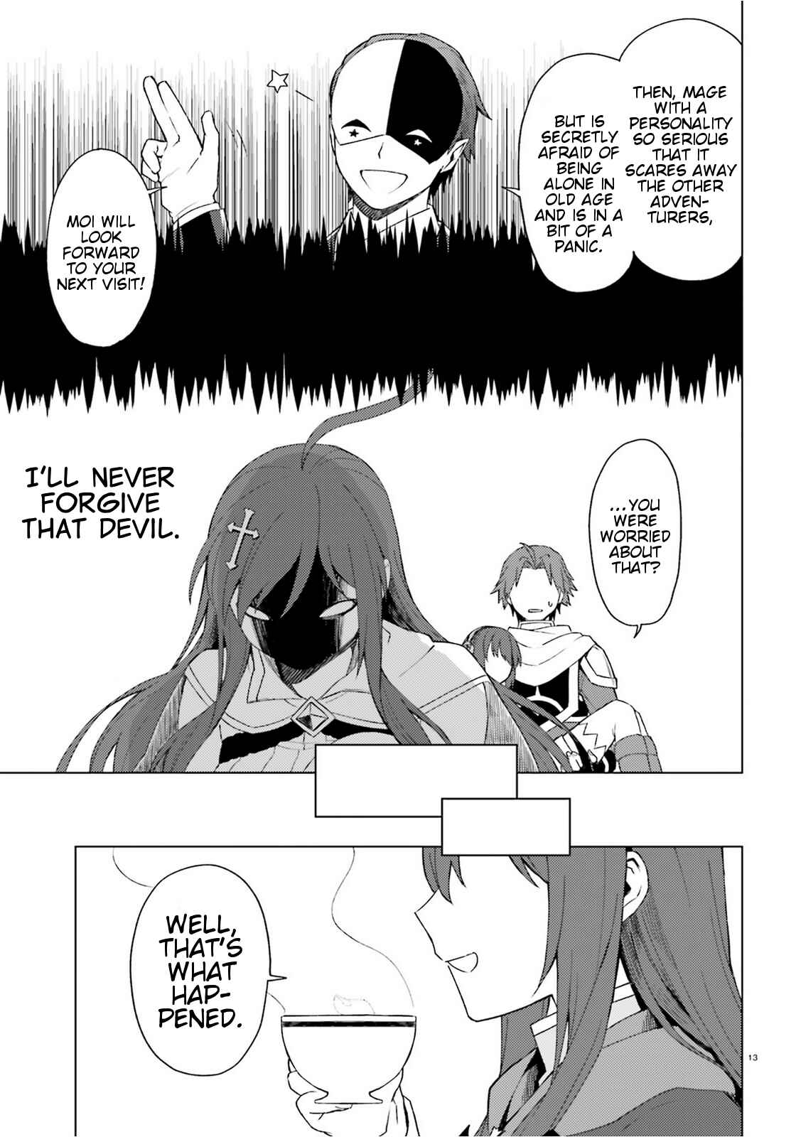Page 13 Chapter 11 Kono Subarashii Sekai ni Shukufuku wo! Spin-off: Kono Kamen no Akuma ni Soudan wo!