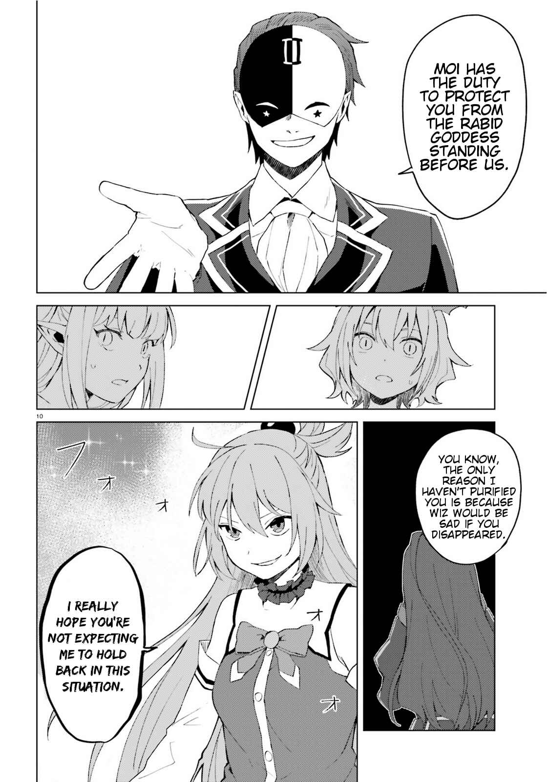 Page 10 Chapter 9 Kono Subarashii Sekai ni Shukufuku wo! Spin-off: Kono Kamen no Akuma ni Soudan wo!