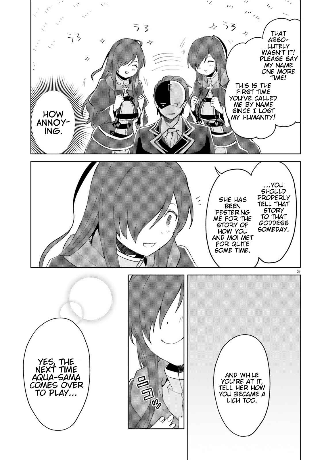 Page 21 Chapter 9 Kono Subarashii Sekai ni Shukufuku wo! Spin-off: Kono Kamen no Akuma ni Soudan wo!