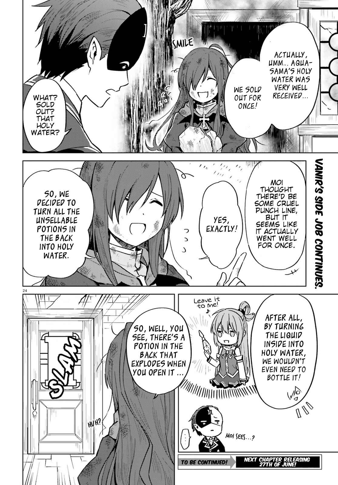 Page 24 Chapter 4 Kono Subarashii Sekai ni Shukufuku wo! Spin-off: Kono Kamen no Akuma ni Soudan wo!