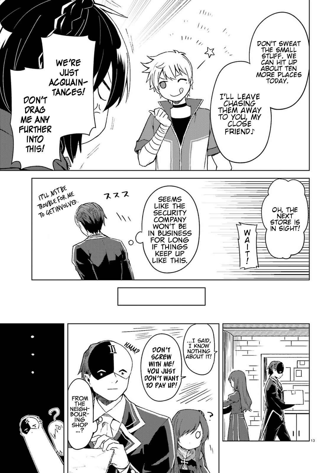 Page 13 Chapter 8 Kono Subarashii Sekai ni Shukufuku wo! Spin-off: Kono Kamen no Akuma ni Soudan wo!