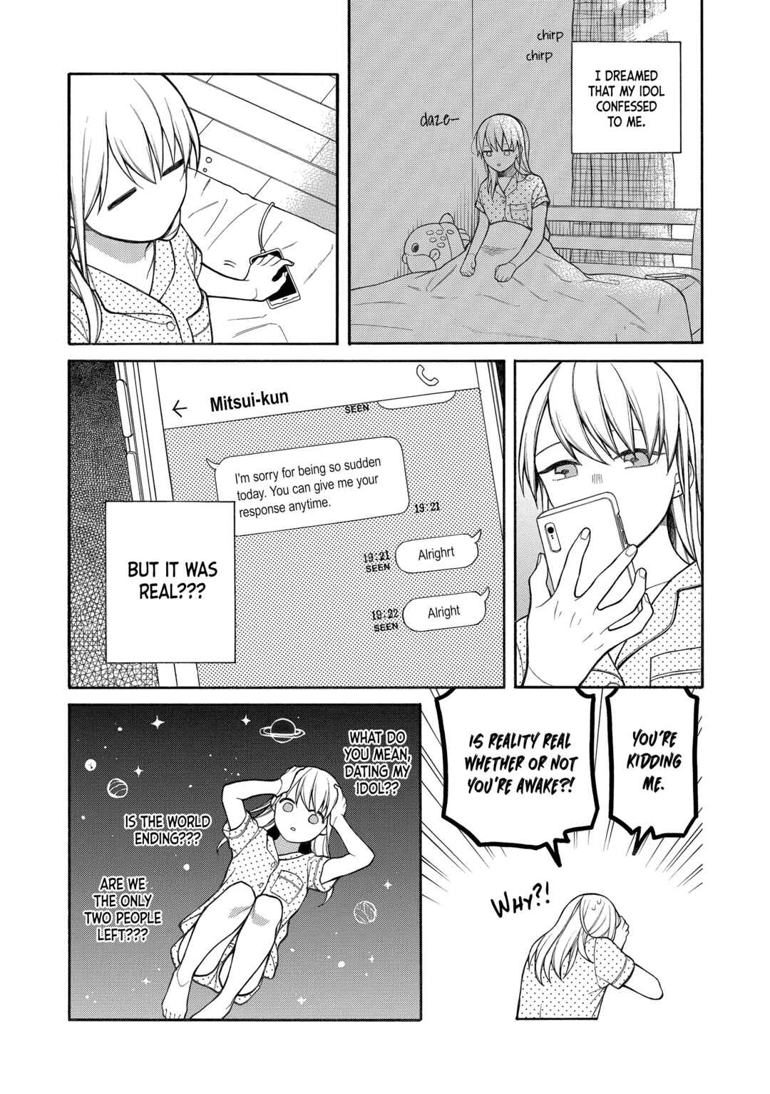 Page 1 Chapter 11 Oshi to Deaitakunai Joshidaisei