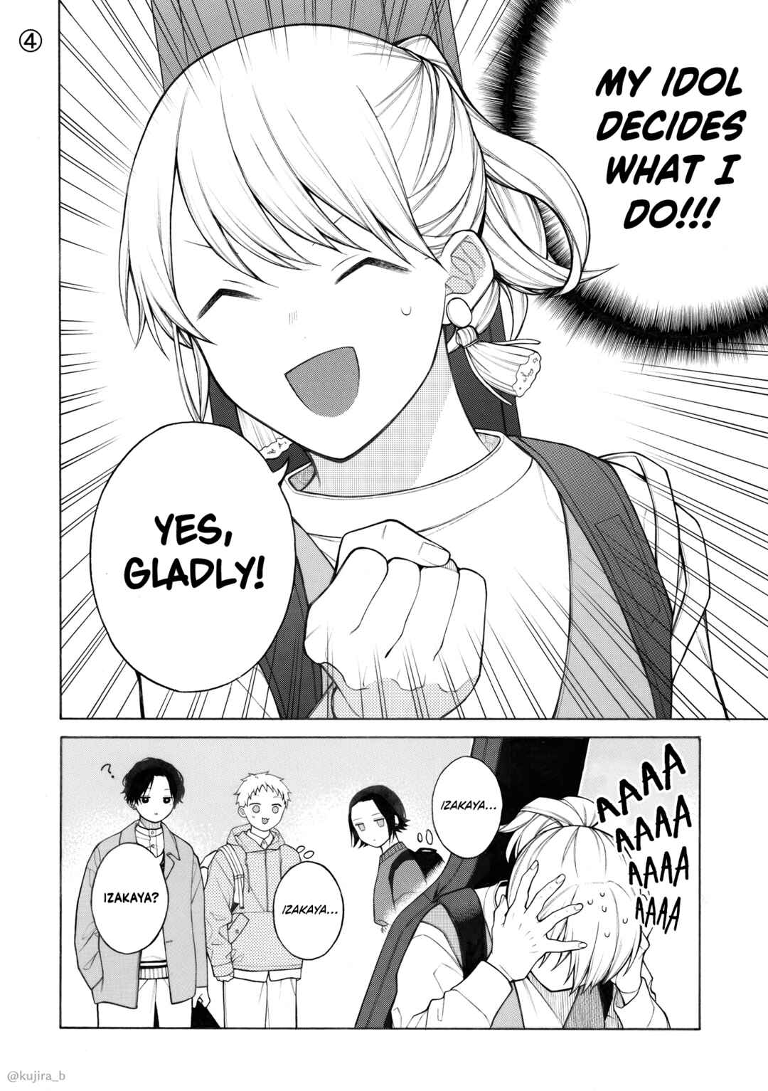 Page 4 Chapter 2 Oshi to Deaitakunai Joshidaisei
