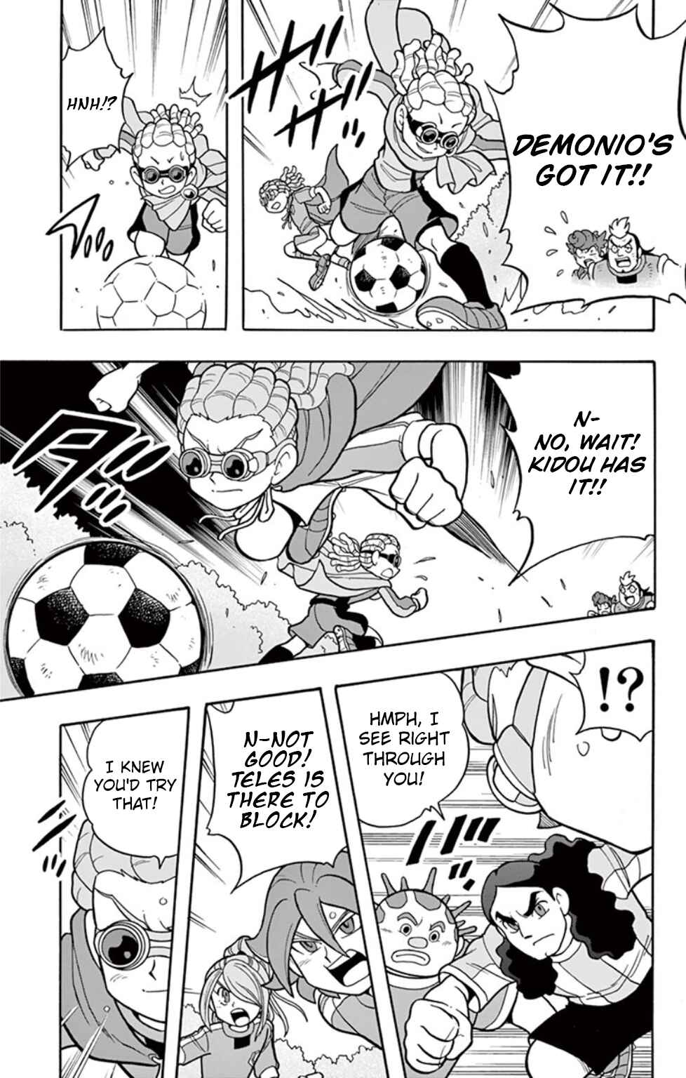 Page 21 Chapter 14 Inazuma Eleven: Baku Gaidenshuu