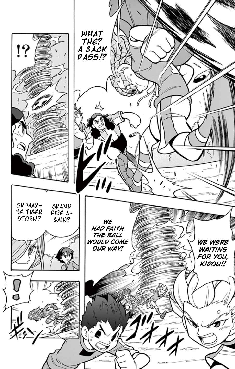 Page 22 Chapter 14 Inazuma Eleven: Baku Gaidenshuu