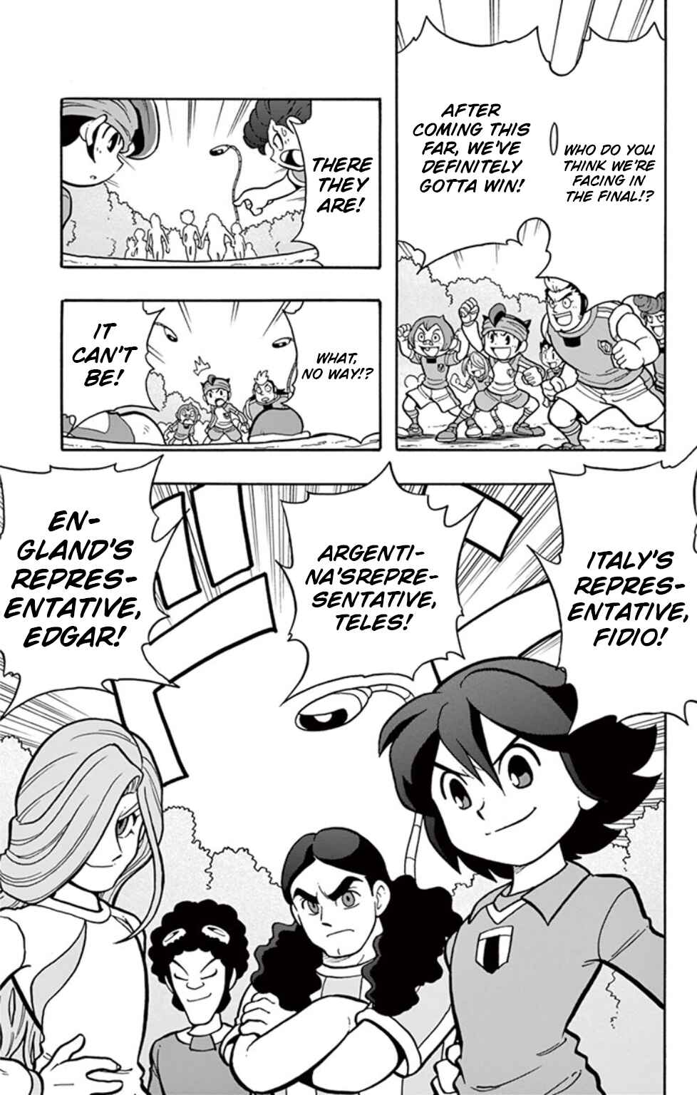 Page 3 Chapter 14 Inazuma Eleven: Baku Gaidenshuu