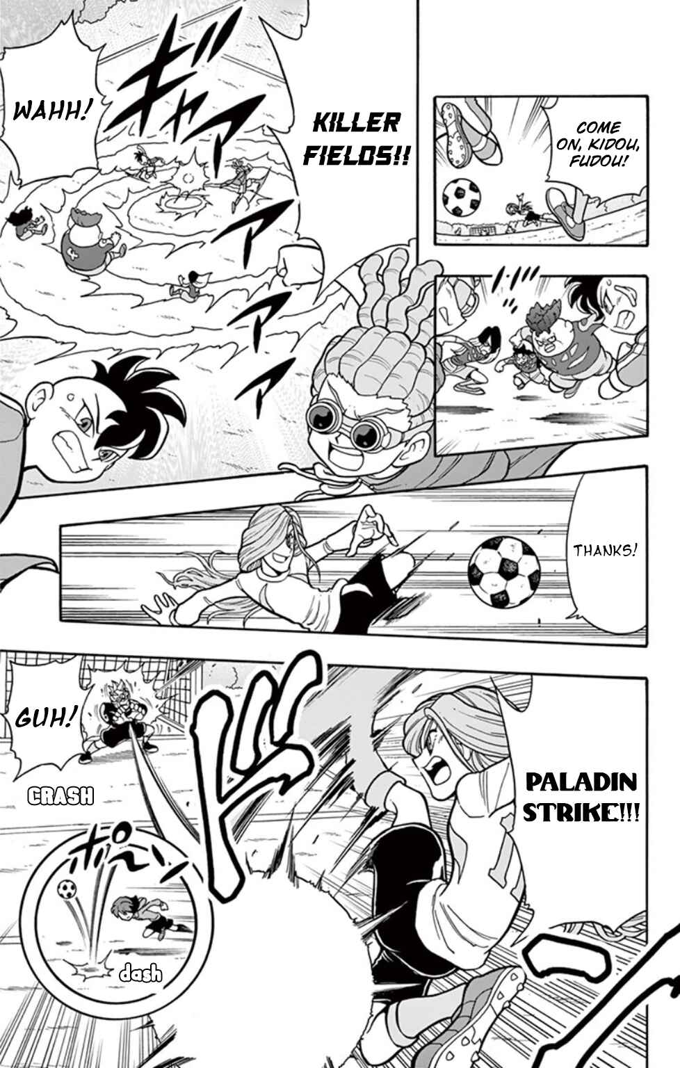 Page 5 Chapter 16 Inazuma Eleven: Baku Gaidenshuu