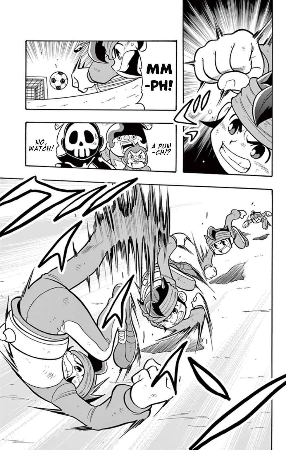 Page 17 Chapter 11 Inazuma Eleven: Baku Gaidenshuu
