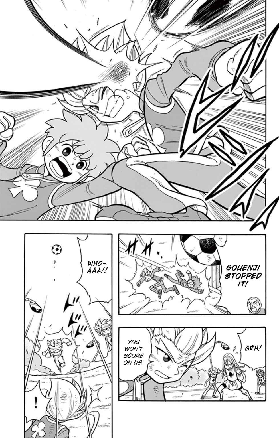 Page 17 Chapter 10 Inazuma Eleven: Baku Gaidenshuu