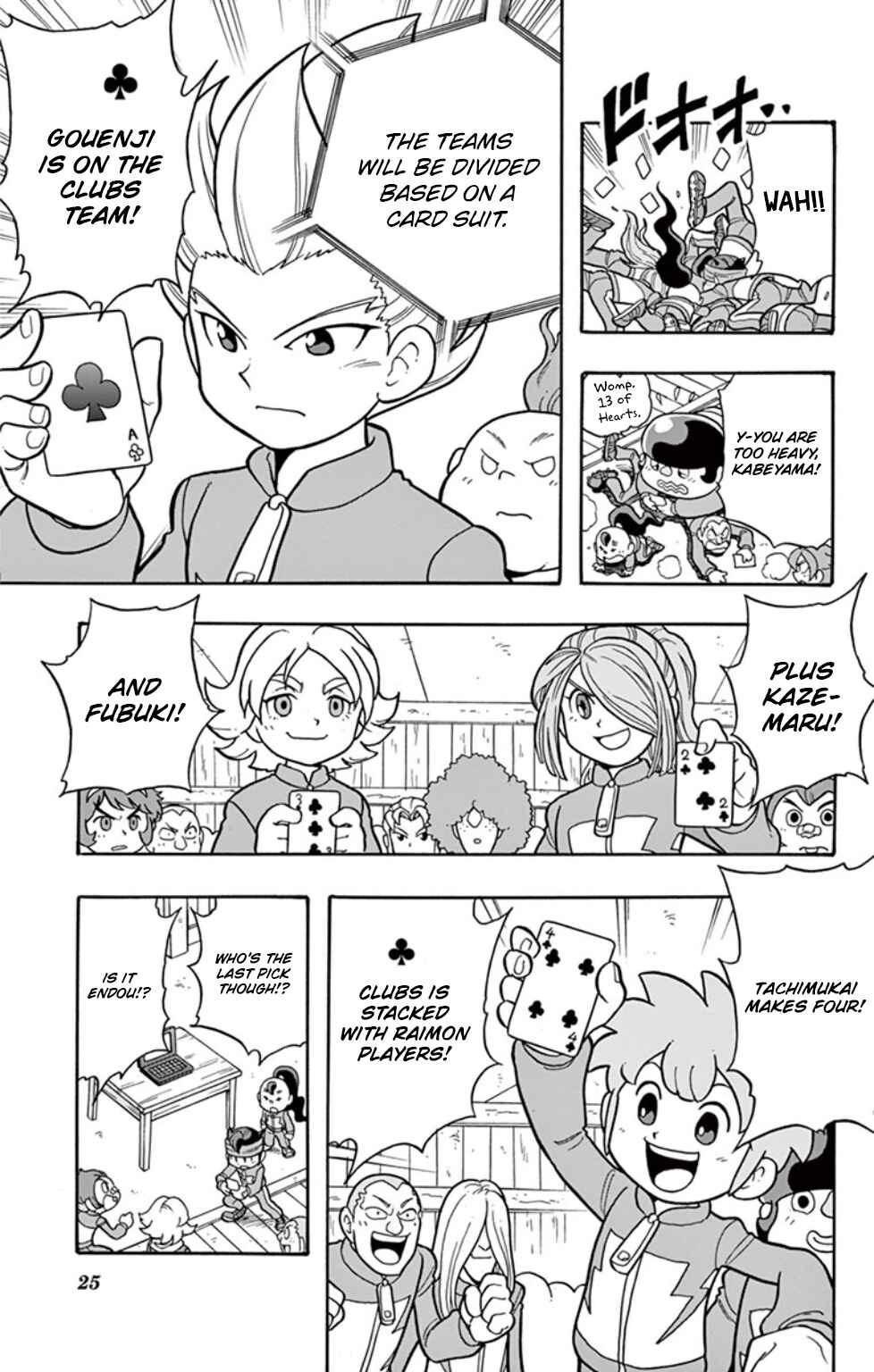 Page 3 Chapter 10 Inazuma Eleven: Baku Gaidenshuu