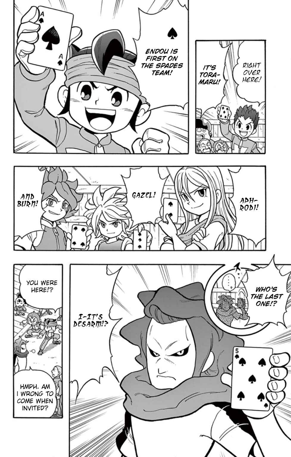 Page 4 Chapter 10 Inazuma Eleven: Baku Gaidenshuu