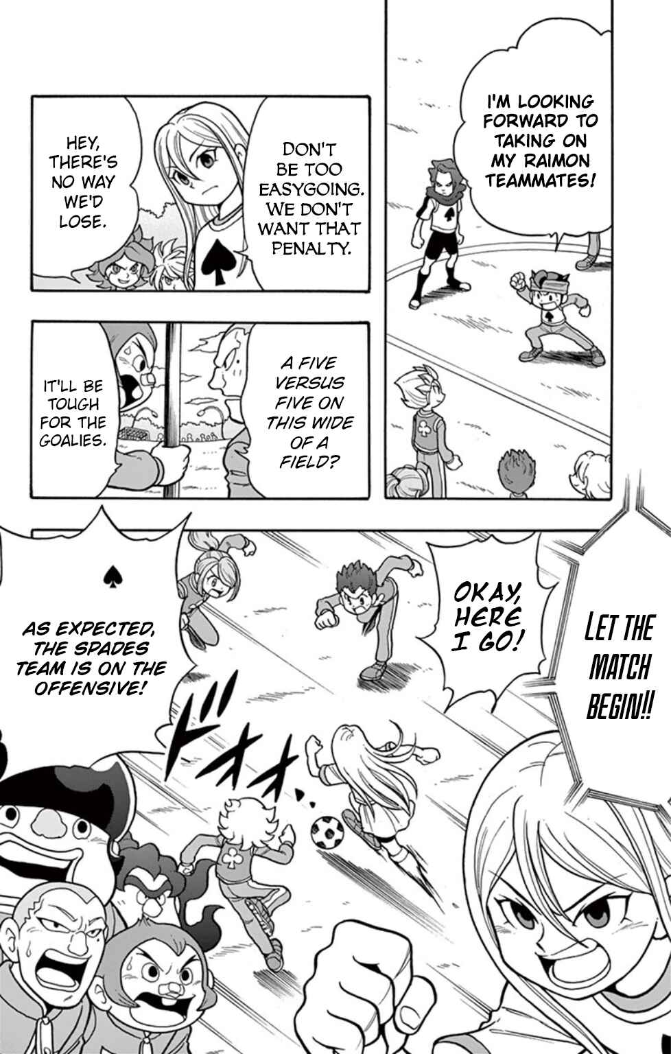 Page 6 Chapter 10 Inazuma Eleven: Baku Gaidenshuu
