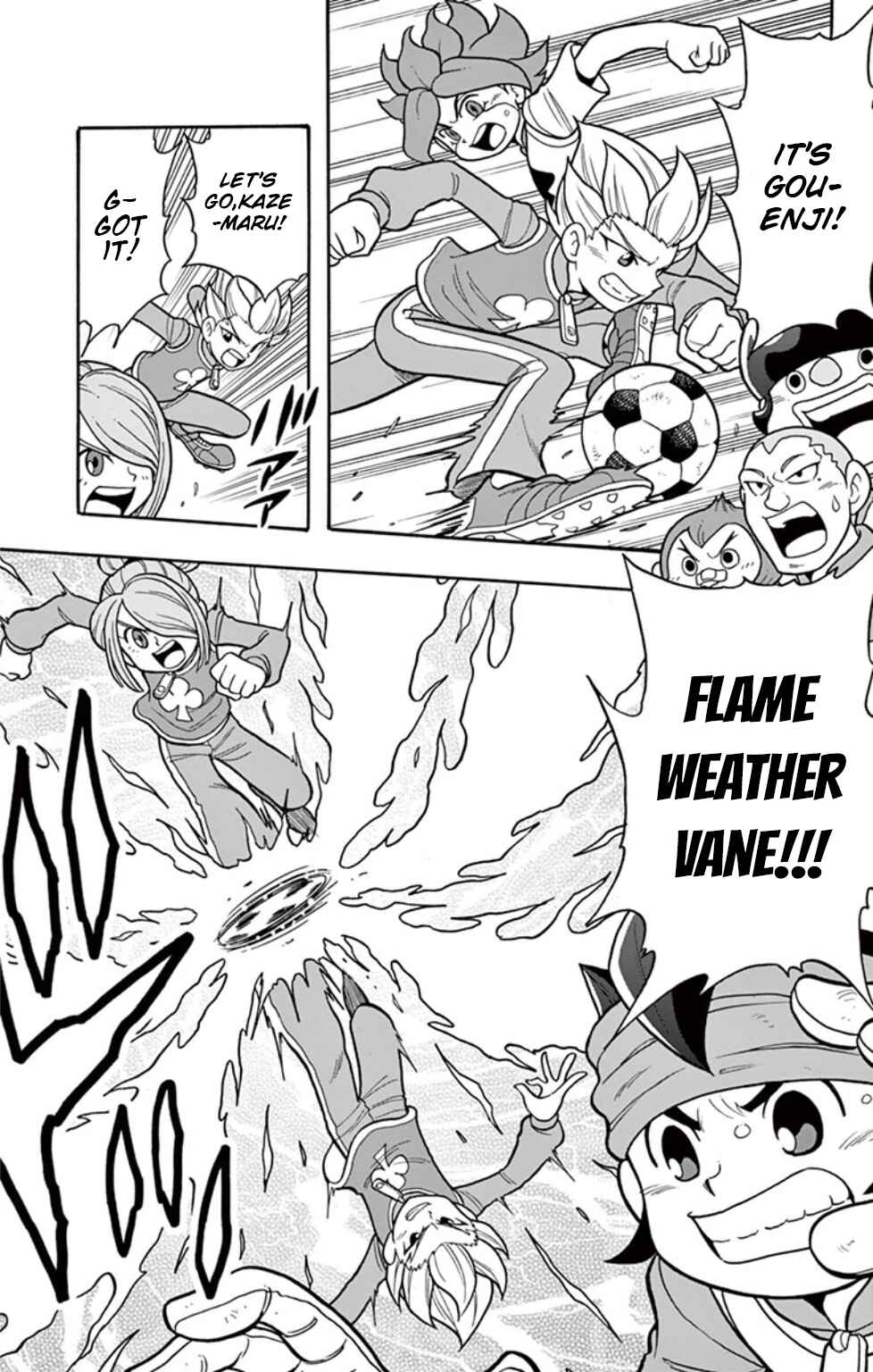 Page 9 Chapter 10 Inazuma Eleven: Baku Gaidenshuu