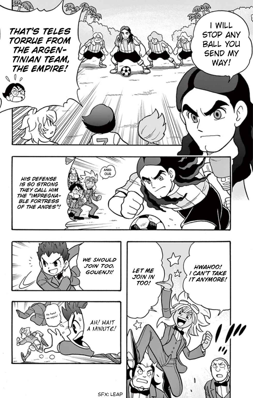 Page 10 Chapter 8 Inazuma Eleven: Baku Gaidenshuu