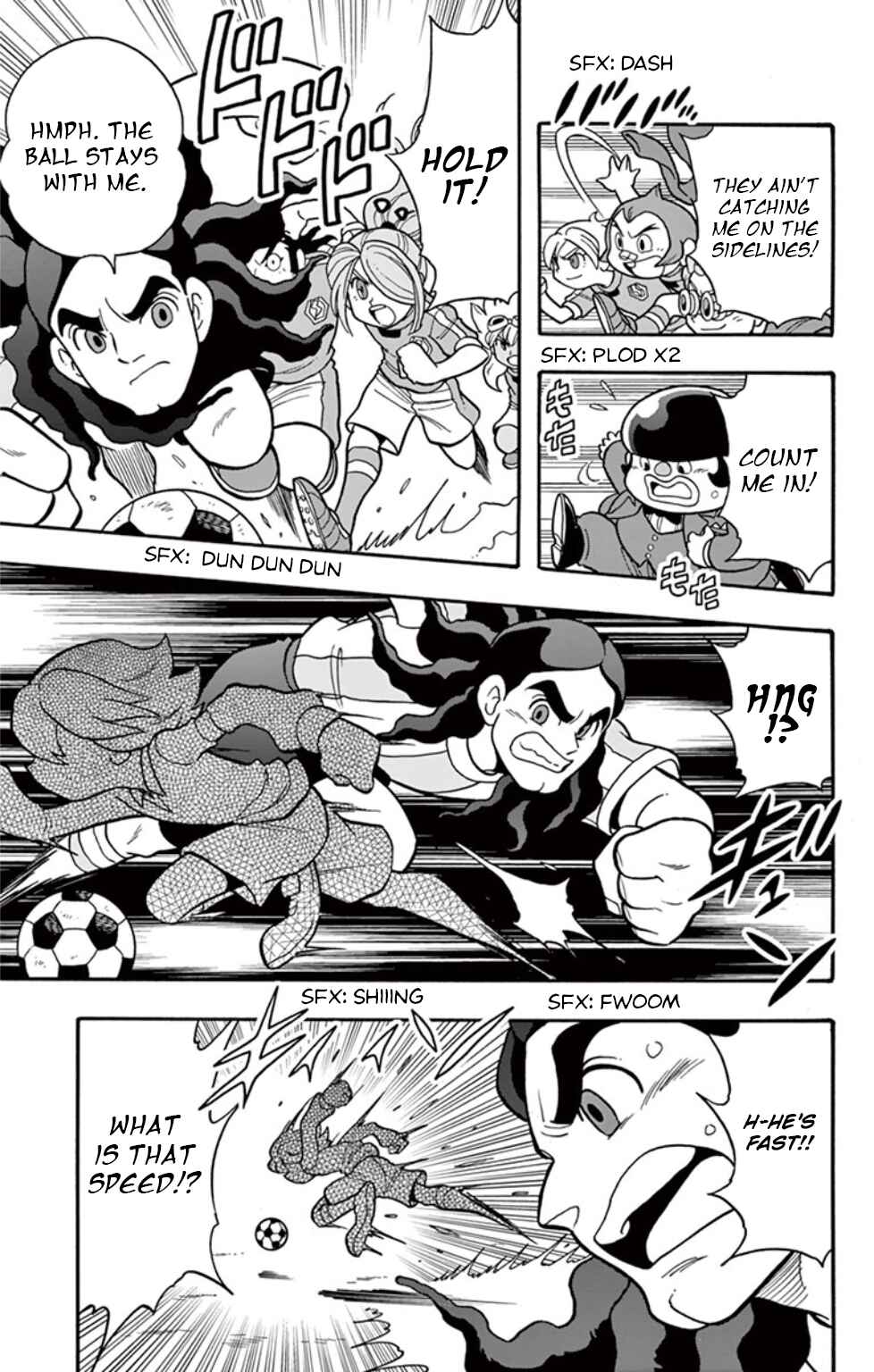 Page 11 Chapter 8 Inazuma Eleven: Baku Gaidenshuu