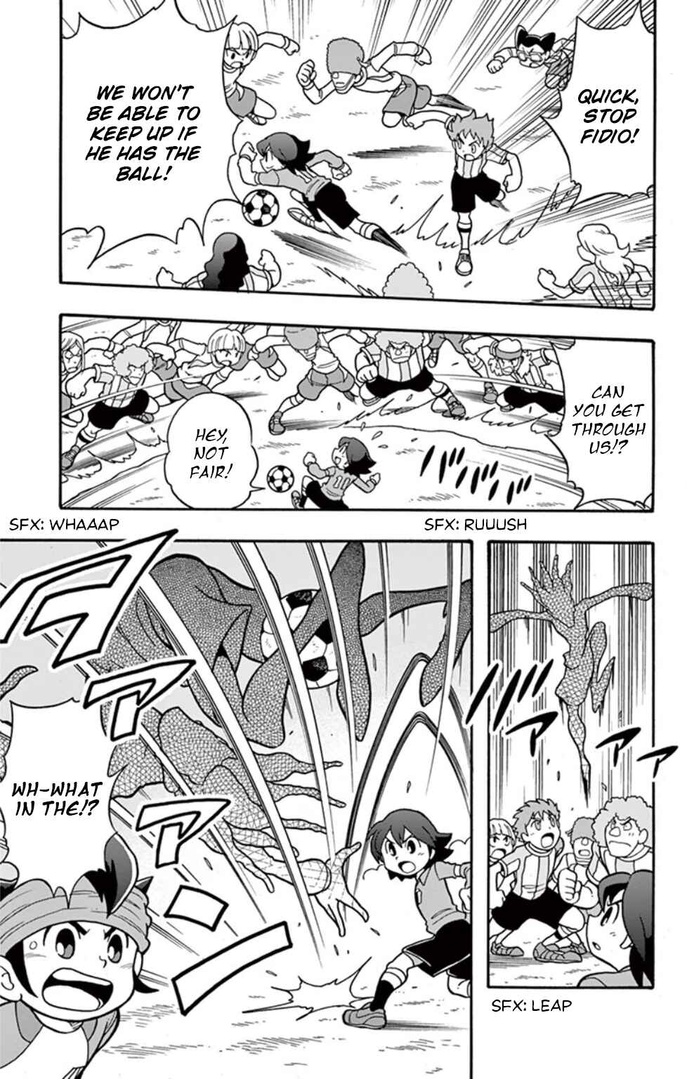 Page 13 Chapter 8 Inazuma Eleven: Baku Gaidenshuu