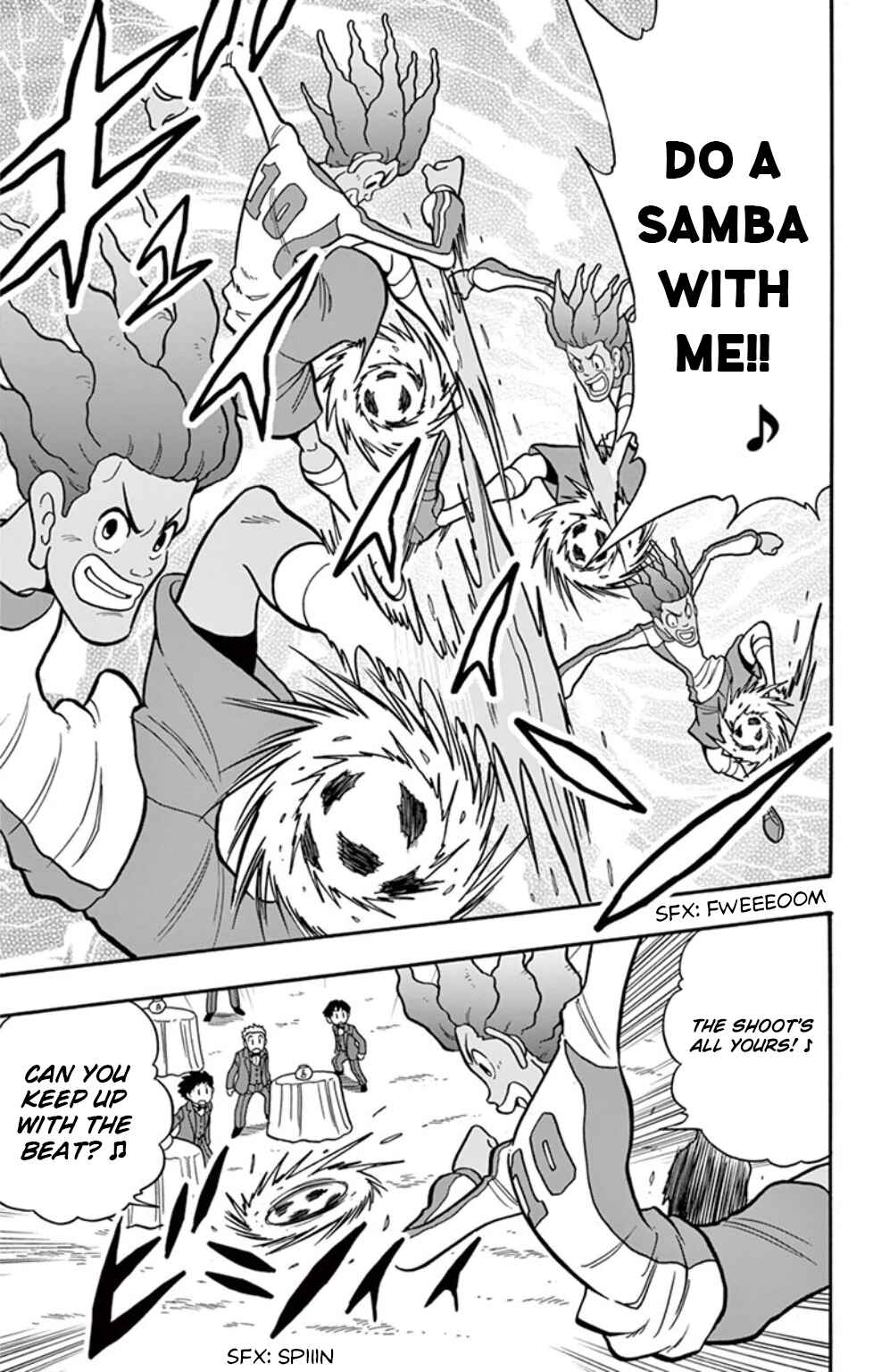 Page 15 Chapter 8 Inazuma Eleven: Baku Gaidenshuu