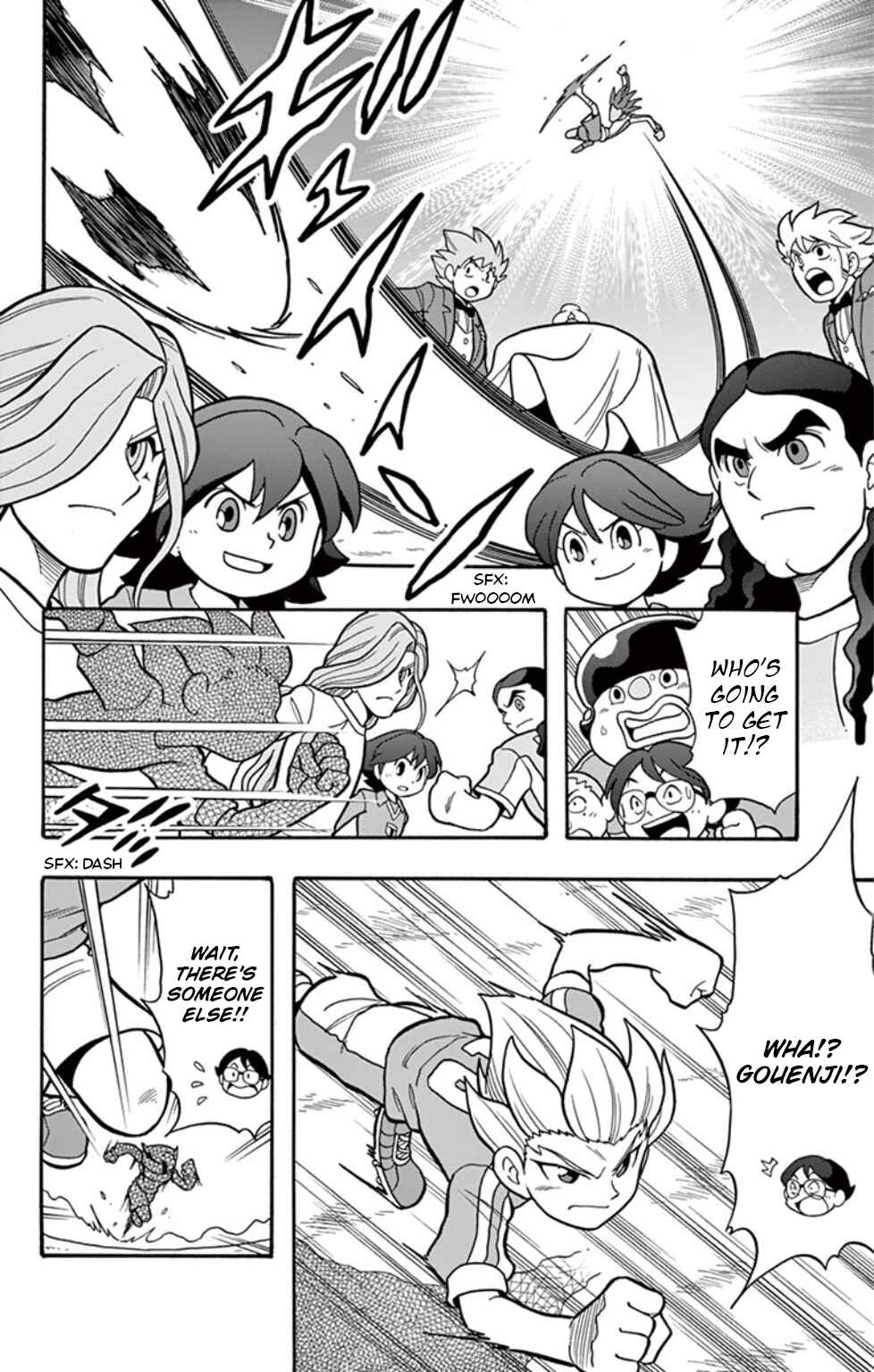 Page 16 Chapter 8 Inazuma Eleven: Baku Gaidenshuu