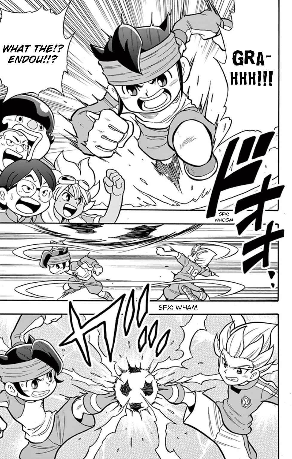 Page 17 Chapter 8 Inazuma Eleven: Baku Gaidenshuu