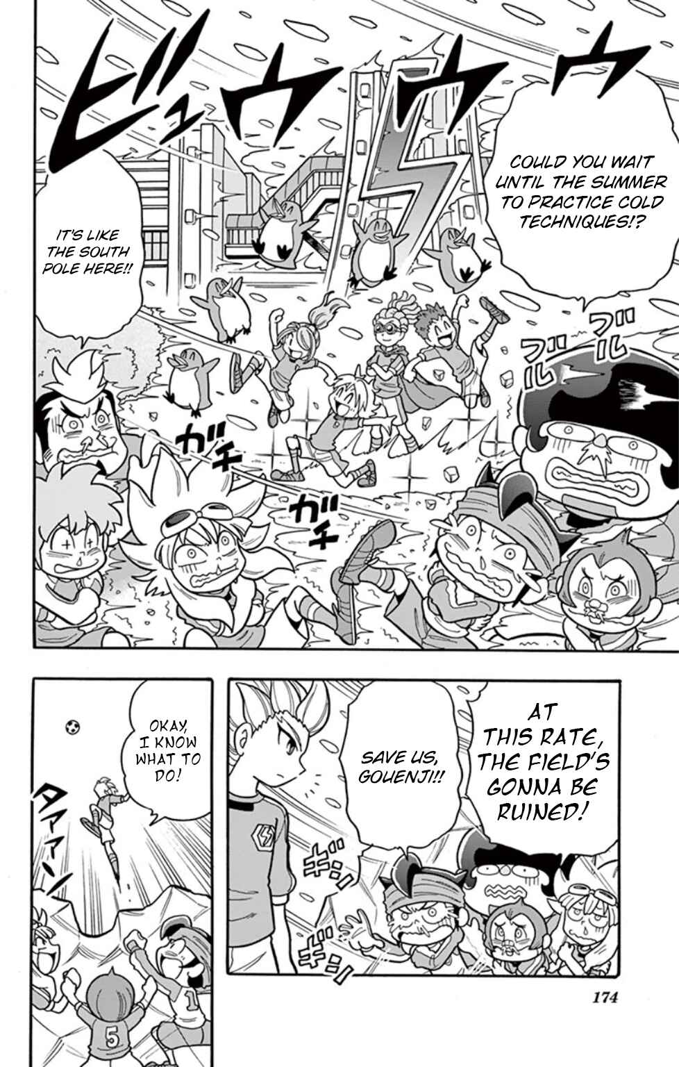 Page 29 Chapter 8 Inazuma Eleven: Baku Gaidenshuu