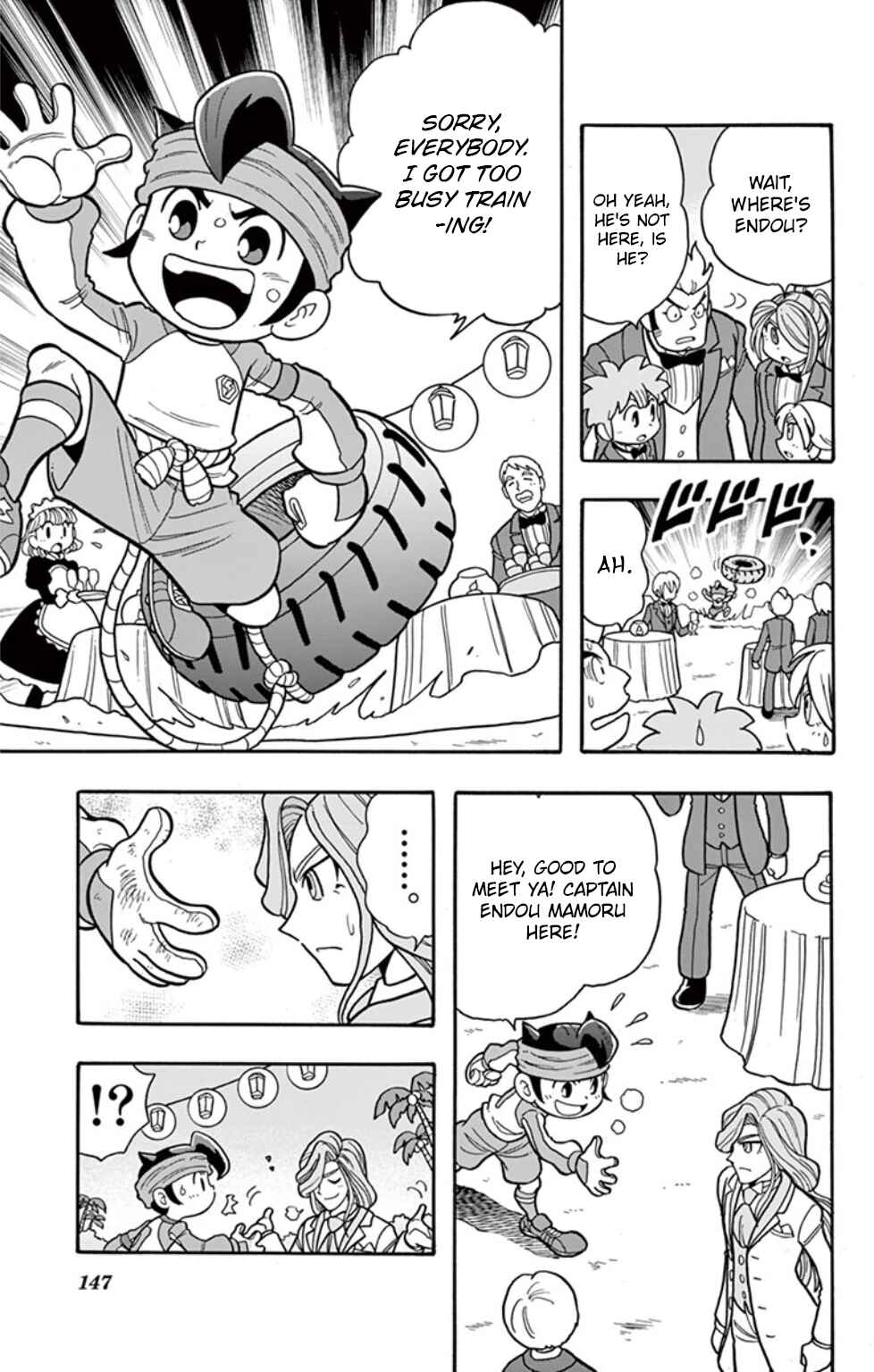 Page 3 Chapter 8 Inazuma Eleven: Baku Gaidenshuu