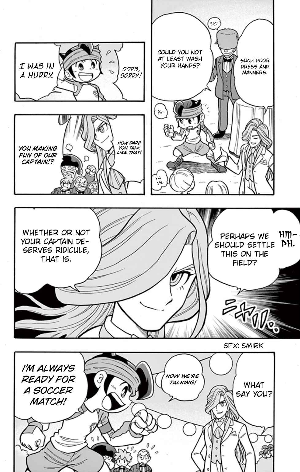 Page 4 Chapter 8 Inazuma Eleven: Baku Gaidenshuu
