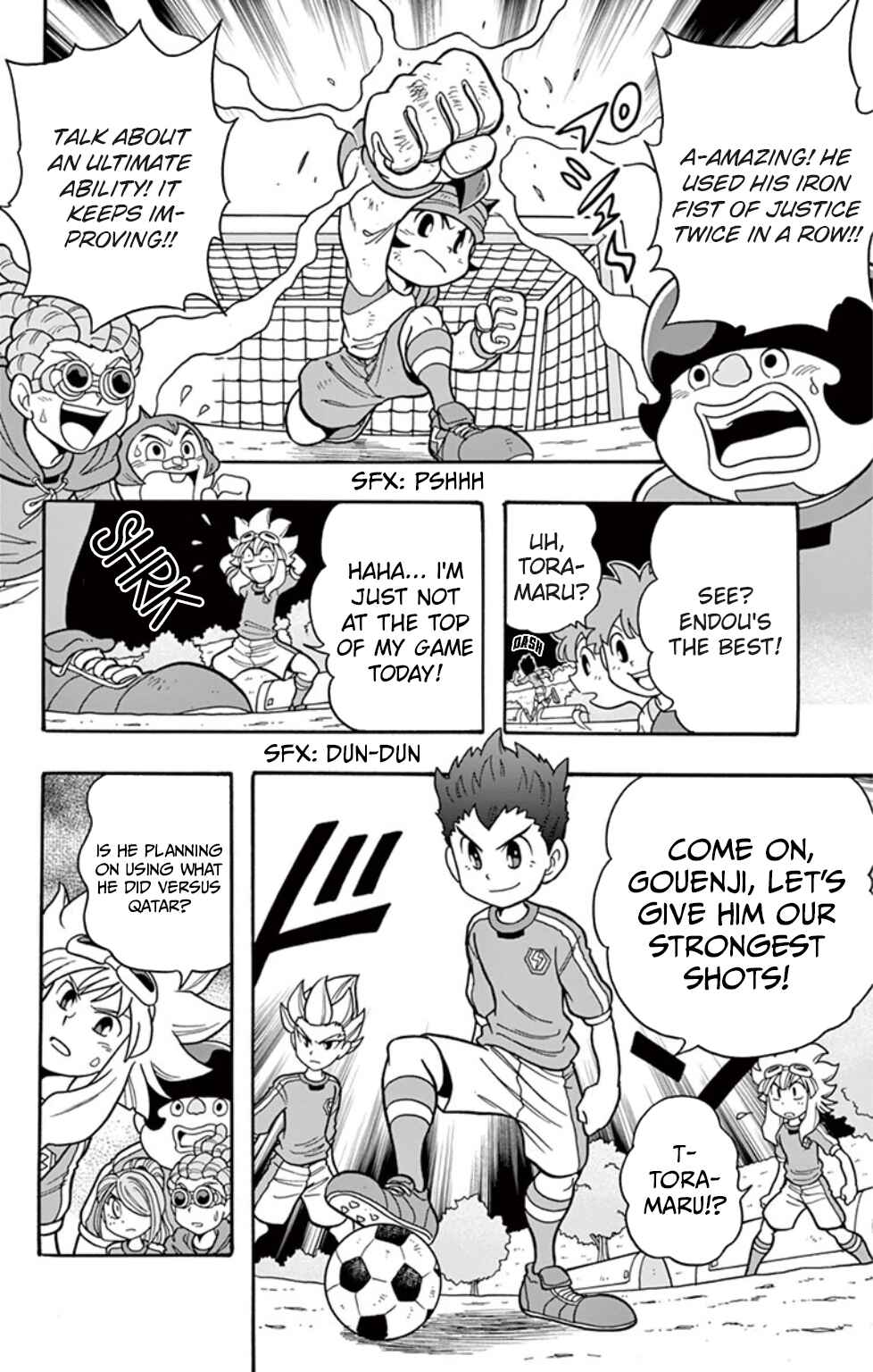 Page 10 Chapter 5 Inazuma Eleven: Baku Gaidenshuu