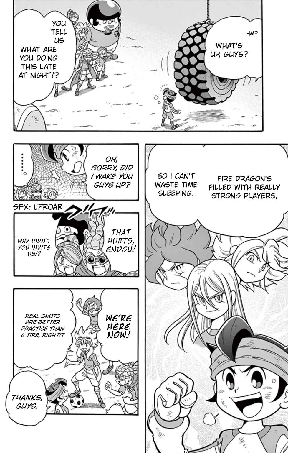 Page 6 Chapter 5 Inazuma Eleven: Baku Gaidenshuu