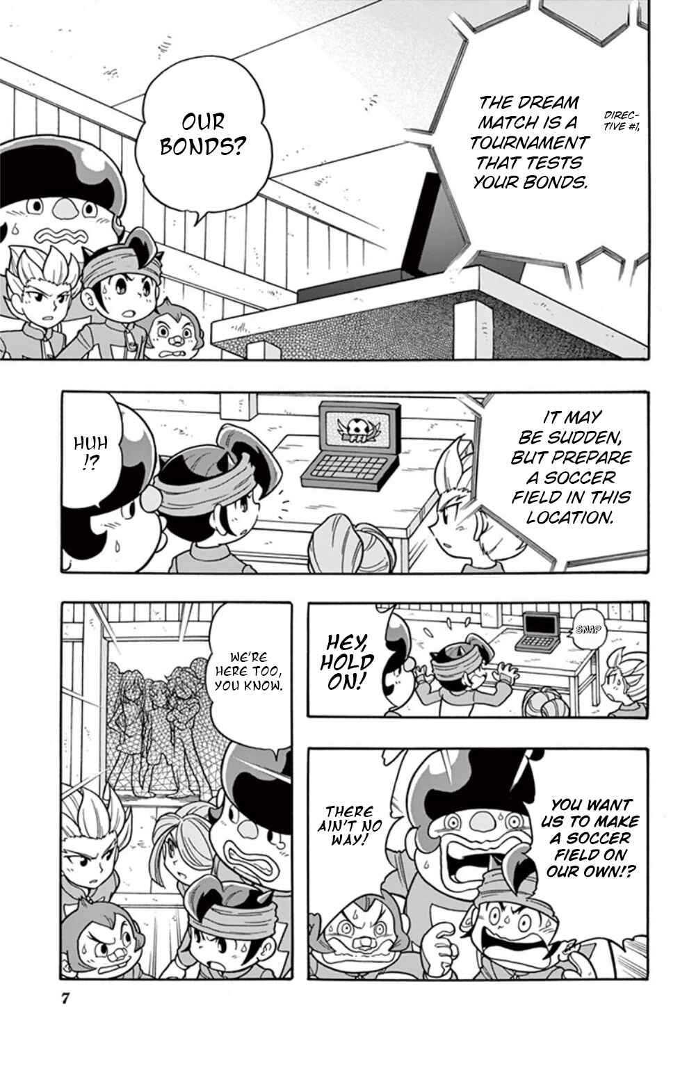 Page 8 Chapter 9 Inazuma Eleven: Baku Gaidenshuu