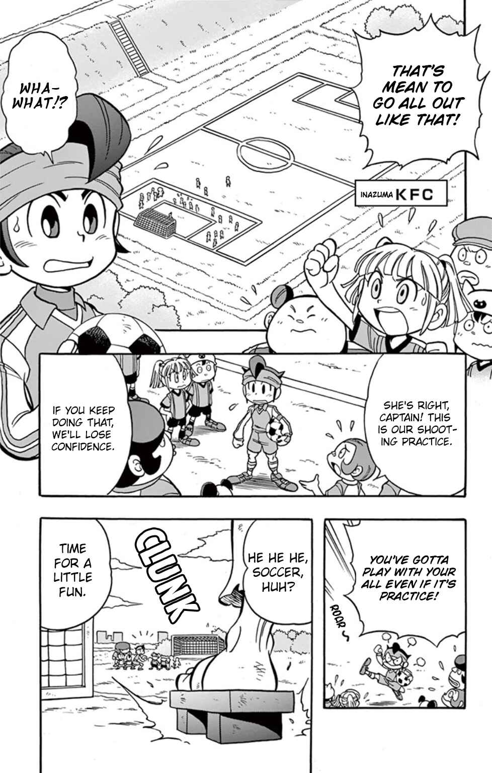 Page 3 Chapter 2 Inazuma Eleven: Baku Gaidenshuu