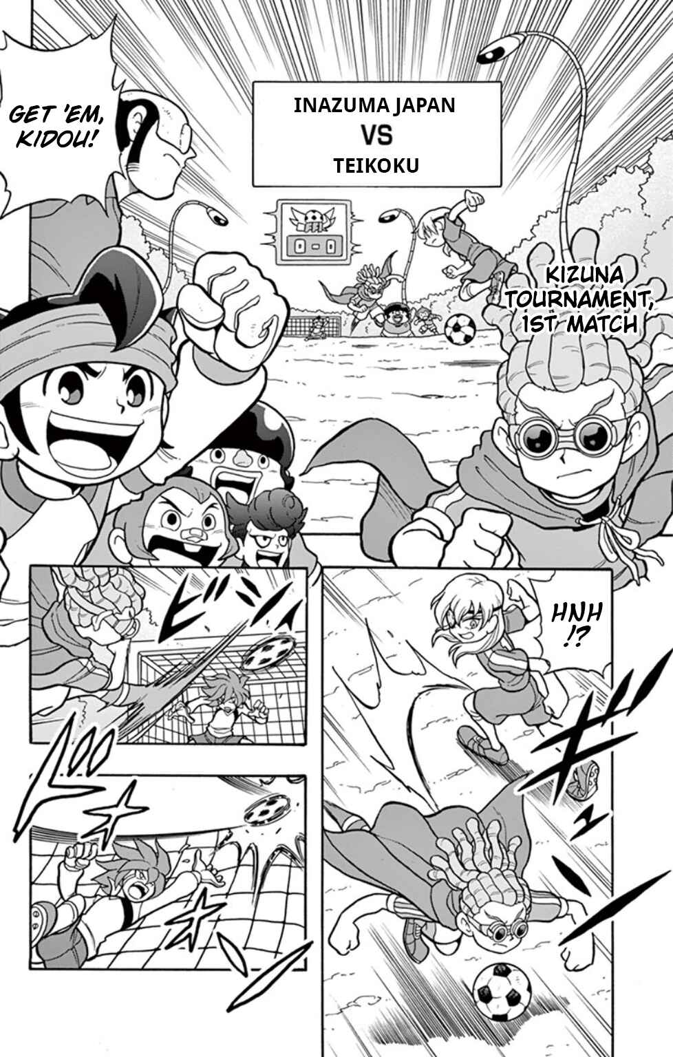 Page 2 Chapter 13 Inazuma Eleven: Baku Gaidenshuu