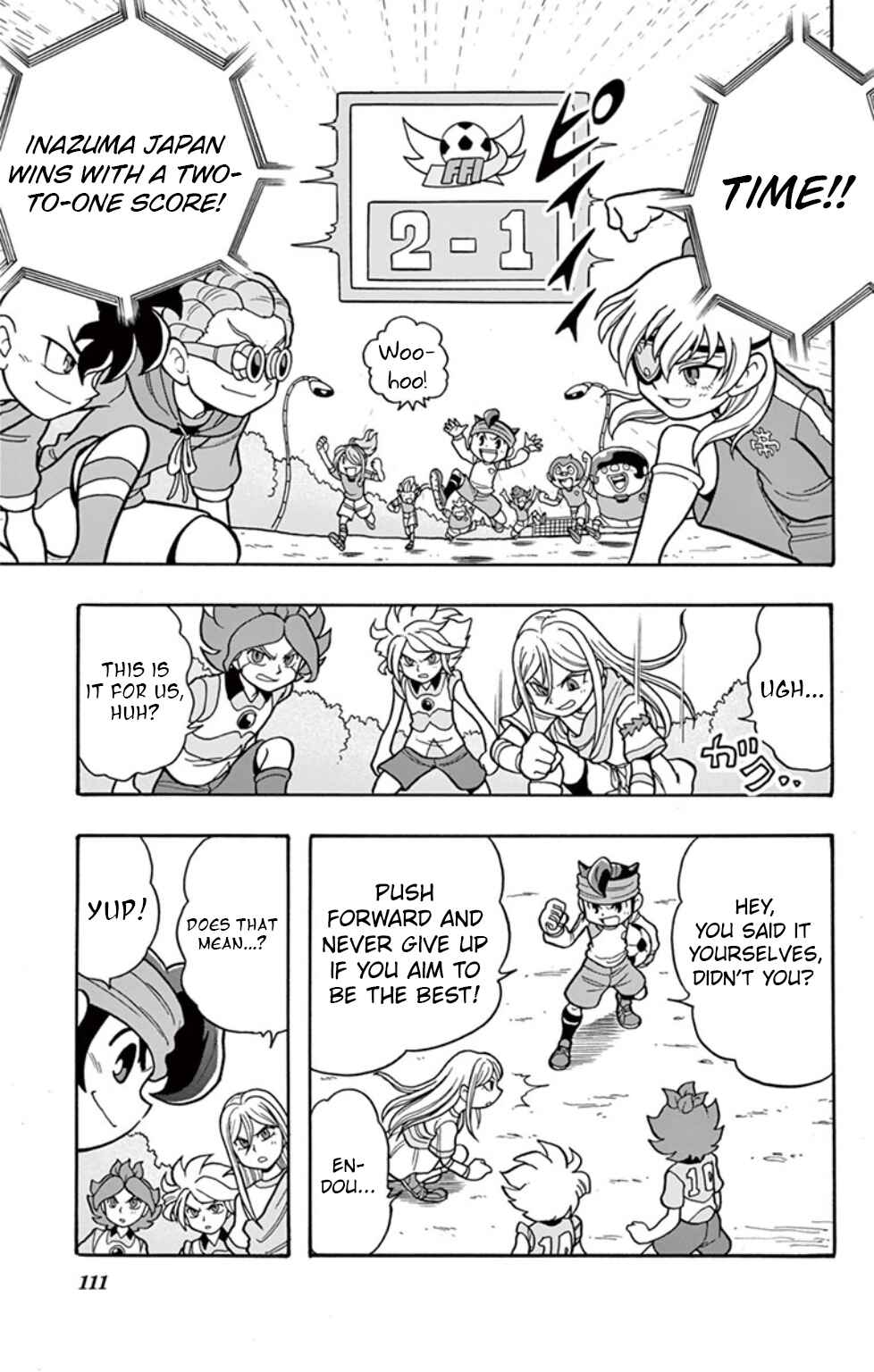 Page 22 Chapter 13 Inazuma Eleven: Baku Gaidenshuu