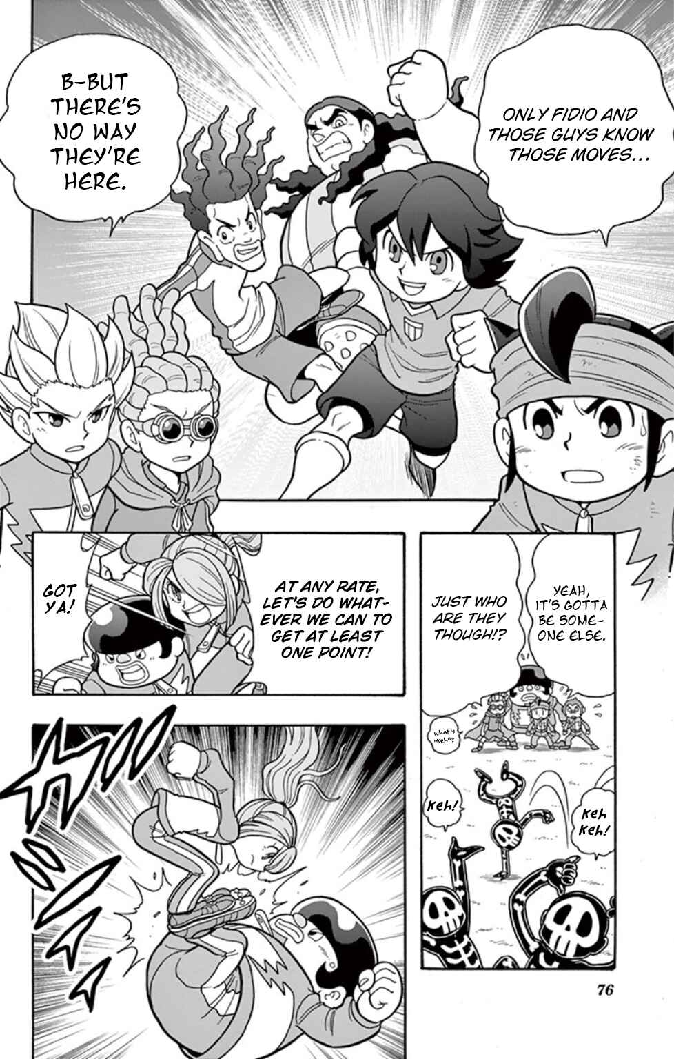 Page 10 Chapter 12 Inazuma Eleven: Baku Gaidenshuu