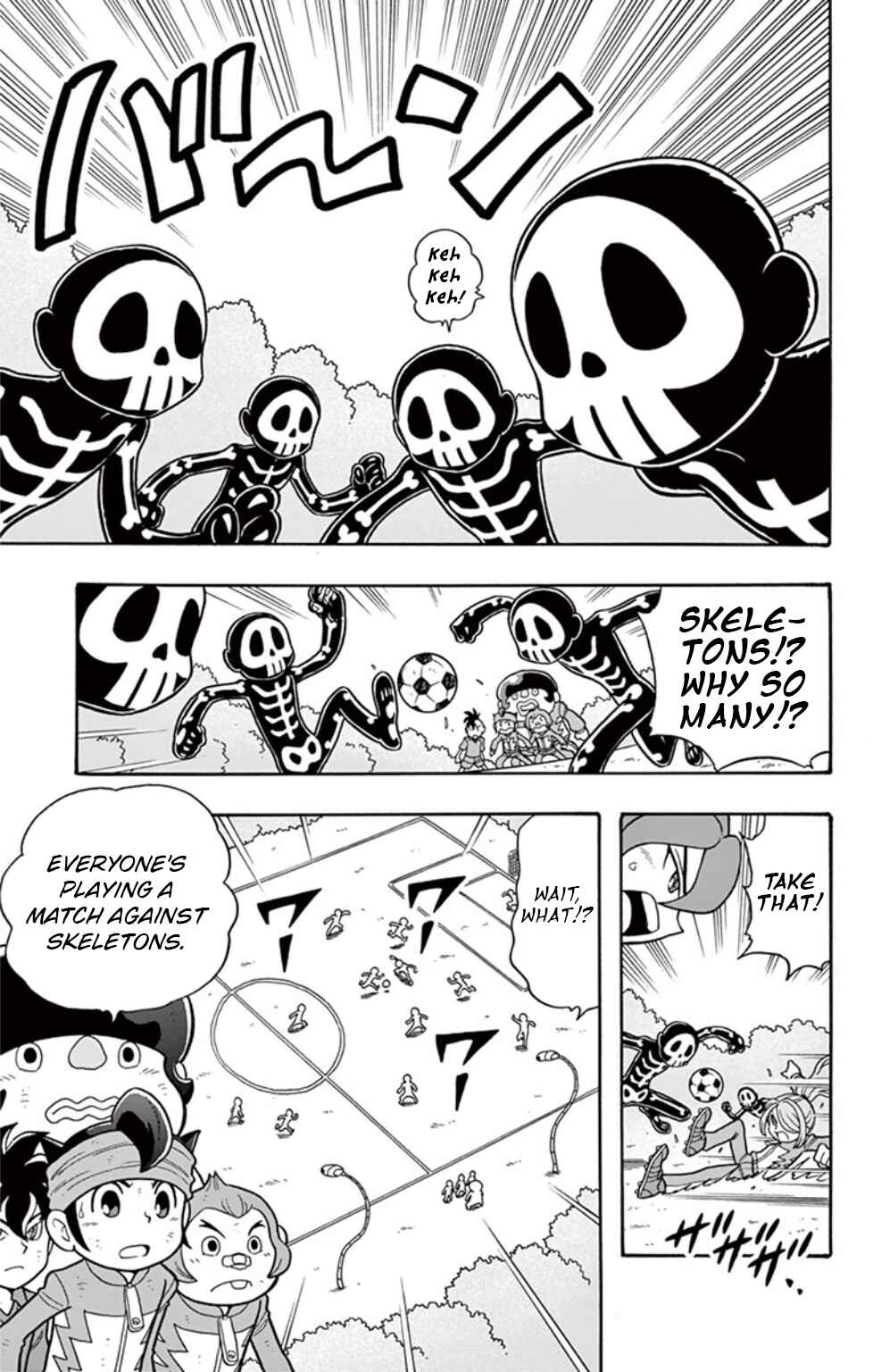 Page 3 Chapter 12 Inazuma Eleven: Baku Gaidenshuu