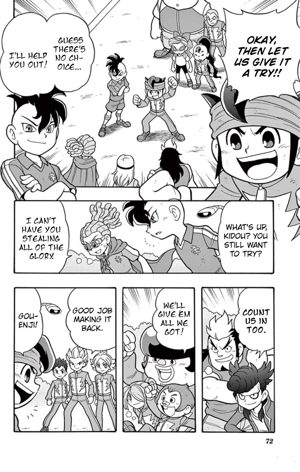 Page 6 Chapter 12 Inazuma Eleven: Baku Gaidenshuu
