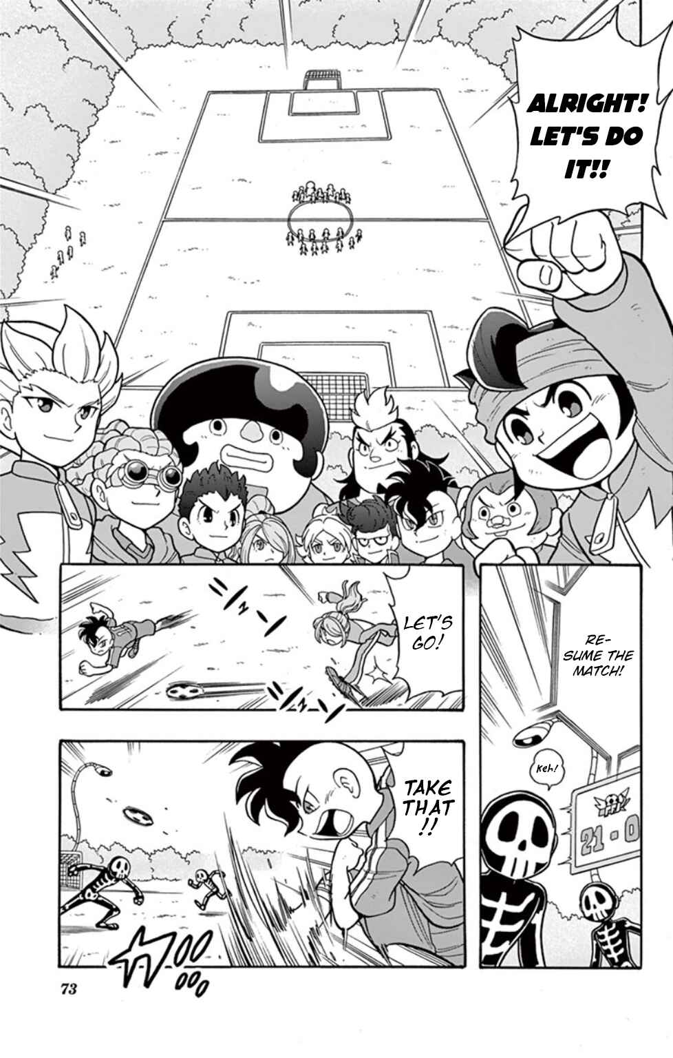 Page 7 Chapter 12 Inazuma Eleven: Baku Gaidenshuu