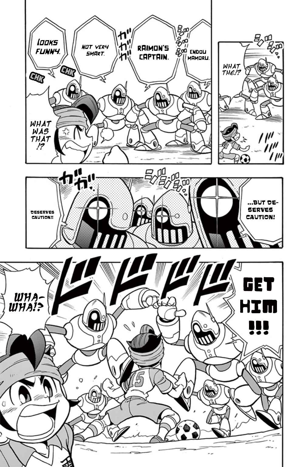 Page 11 Chapter 3 Inazuma Eleven: Baku Gaidenshuu