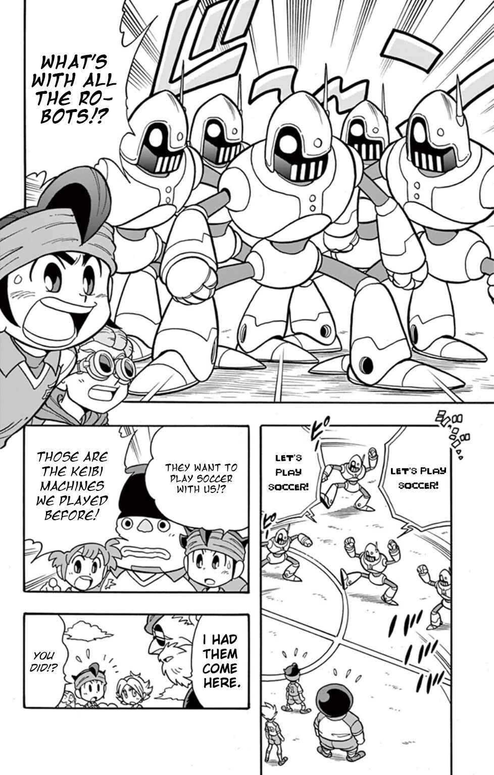 Page 4 Chapter 3 Inazuma Eleven: Baku Gaidenshuu