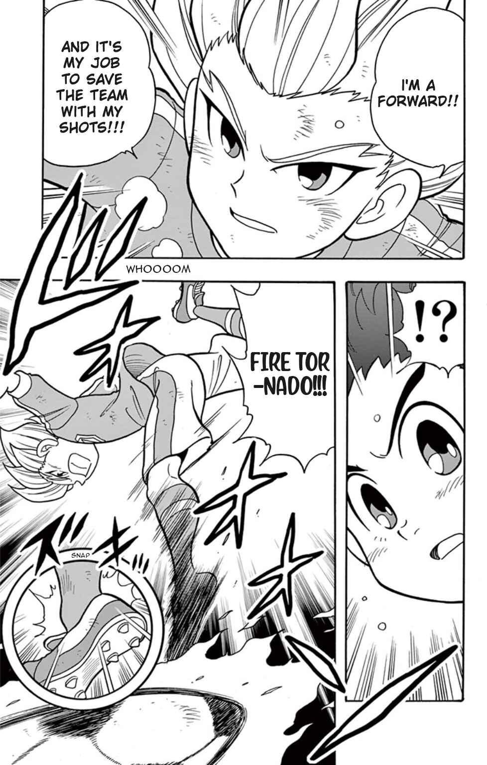 Page 13 Chapter 4 Inazuma Eleven: Baku Gaidenshuu