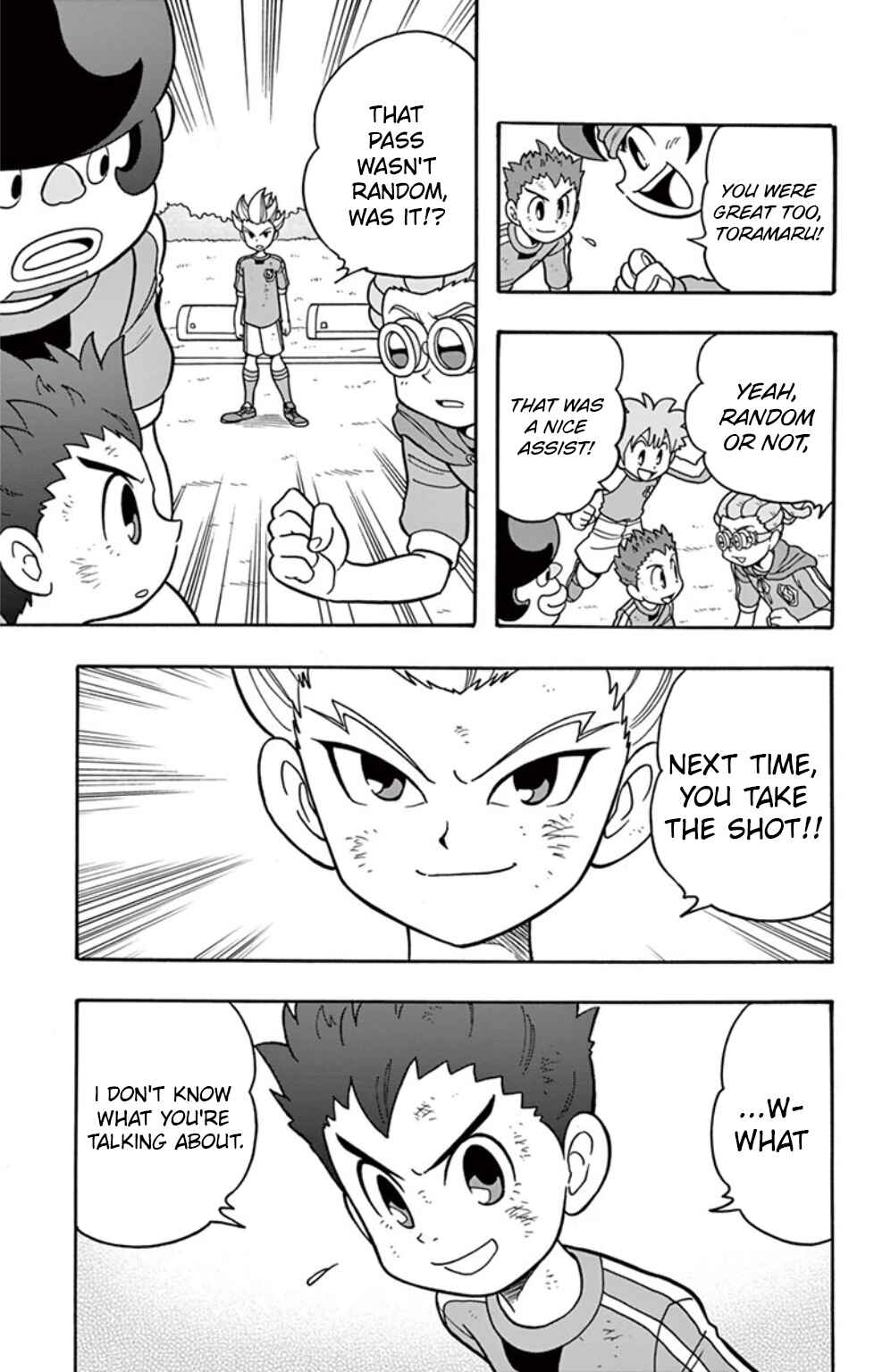 Page 18 Chapter 4 Inazuma Eleven: Baku Gaidenshuu
