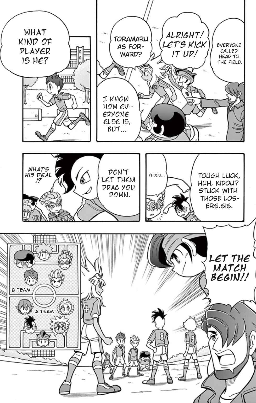 Page 3 Chapter 4 Inazuma Eleven: Baku Gaidenshuu