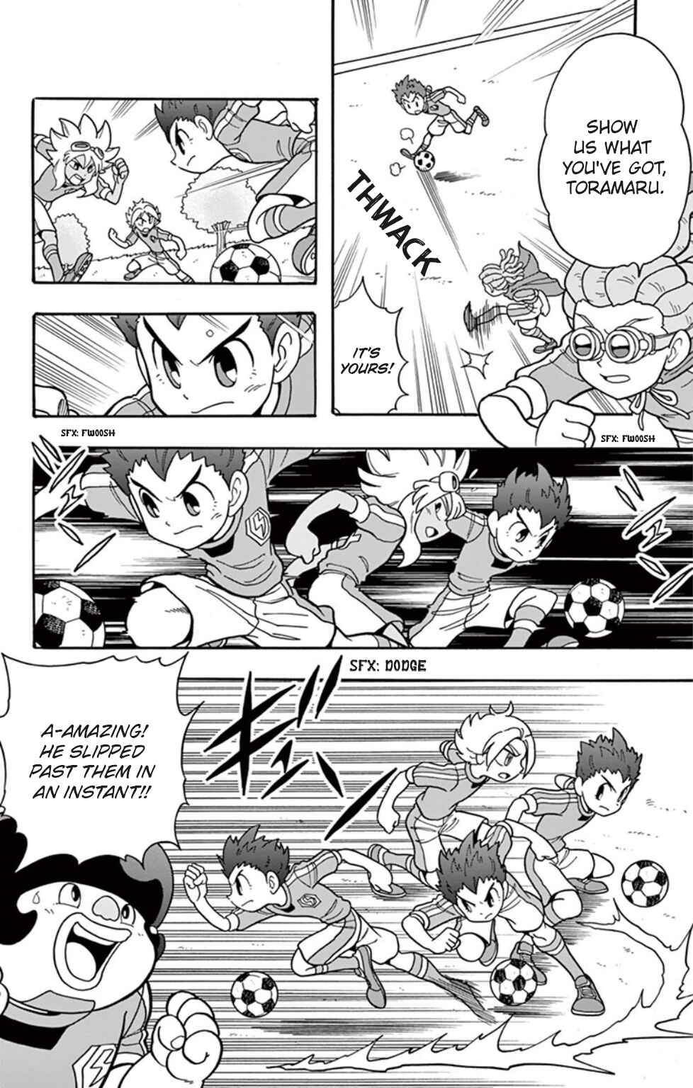 Page 4 Chapter 4 Inazuma Eleven: Baku Gaidenshuu