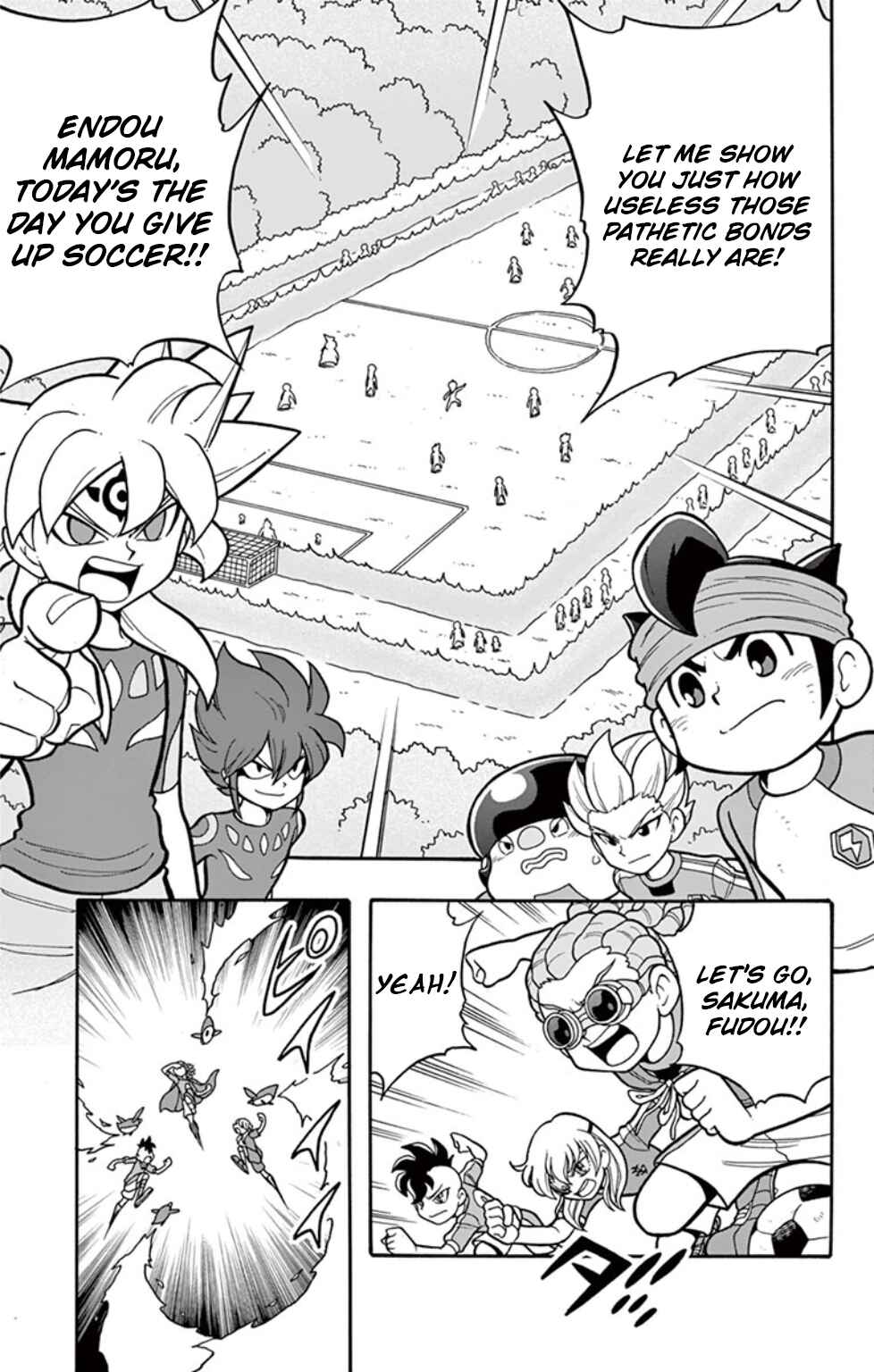 Page 5 Chapter 15 Inazuma Eleven: Baku Gaidenshuu