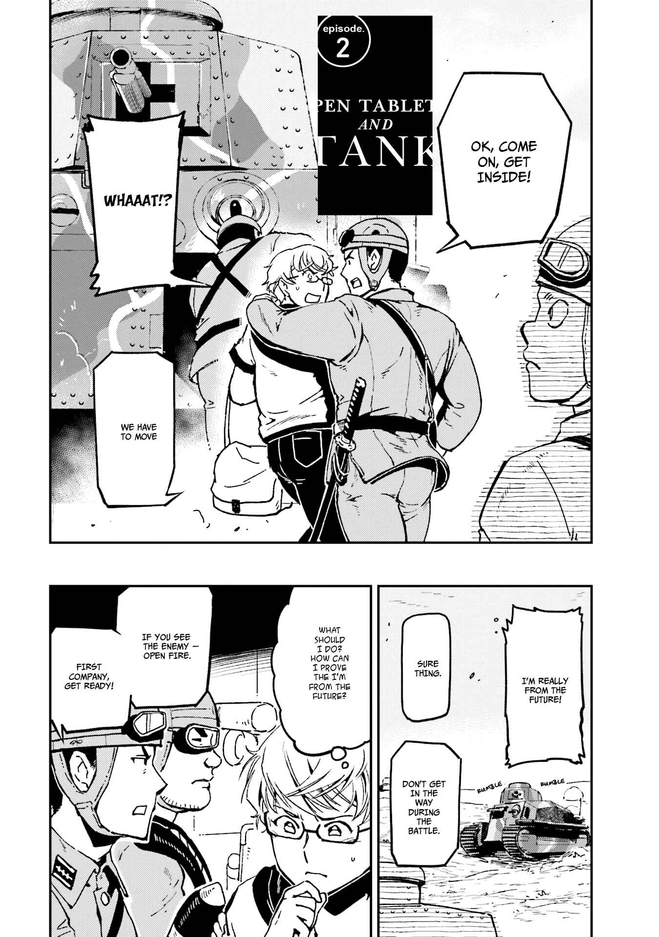 Page 2 Chapter 2 Pen Tablet and Tank