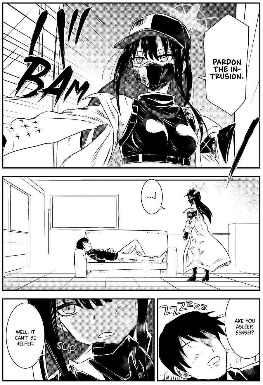 Page 1 Chapter 1 Blue Archive - Kubokens Saori Shorts